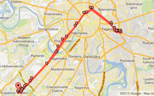 My trips